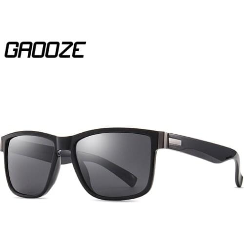 GAOOZE Square Polarized Sunglasses Men Women 2021 Brands Vintage Car Driving Sun Glasses for Fishing Shades Male Oculos YJ006