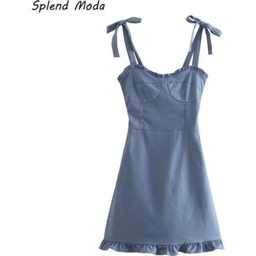 Splend Moda Solid Summer Dresses