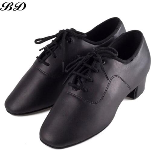 BD 802 Children BOY DANCE SHOES Latin Shoes Ballroom Shoe Modern JAZZ MEN Student Slip-ON Sweat absorption Deodorant Non-slip