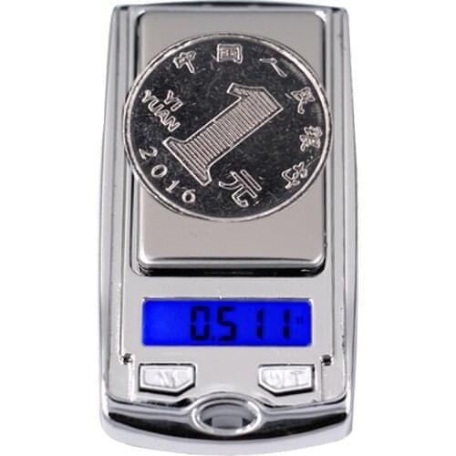High accuracy 0.01g 100g LCD display digital mini pocket jewelry scale car key design household weighing