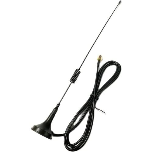 1PC GSM antenna 900-1800Mhz 7dbi small sucker base aerial OMNI with 3m cable SMA male connector