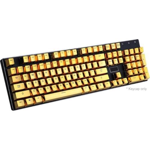 104 Keys PBT Backlight Mechanical Keyboard Keycaps Replacement Kit for Cherry MX