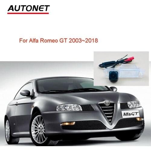 Autonet HD Rear view camera For Alfa Romeo GT 2003~2018/Alfa Romeo Nuvola Spider AHD CVBS reversing camera/license plate camera