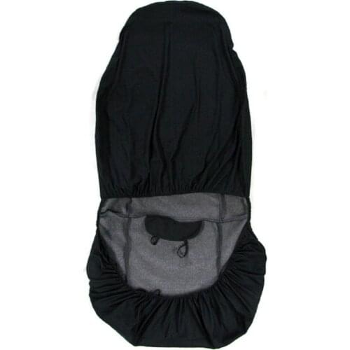 Black Car Front Single Seat Mesh Cover For Auto Car Truck SUV Van