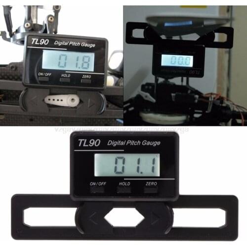 TL90 Digital Pitch Gauge LCD Backlight Display Blades Angle Measurement Tool Pitch Gauge JUL28 dropship
