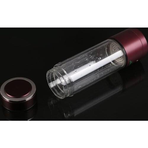 CPDD Double-layer Rich Hydrogen Water Generator Bottle SPE/ PEM Water Ionizer Bottles H2 & O2 Seperate