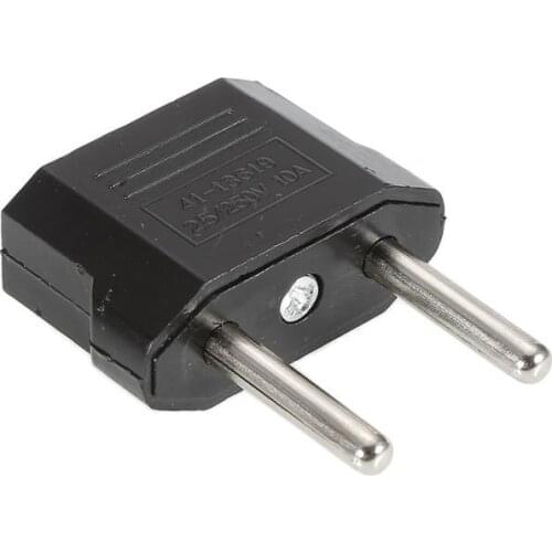 European US EU Plug Adapter American US To EU Euro Travel Power Adapter Plug Outlet Converter Socket Home Portable Converter