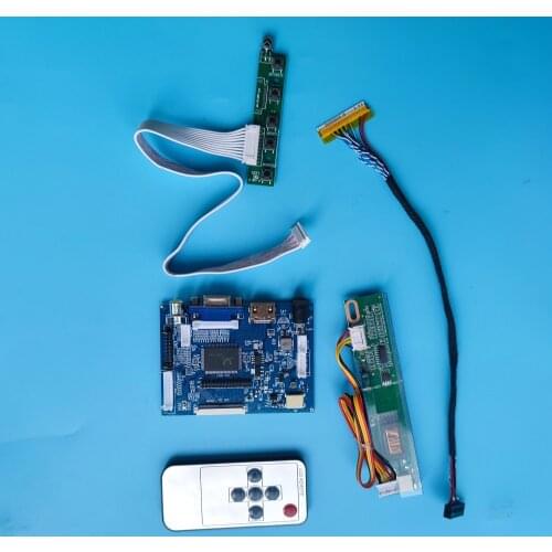 Kit Work for LTN154AT01 1280x800 30pin Controller Board HDMI 2AV VGA AV remote LCD Screen display monitor driver panel