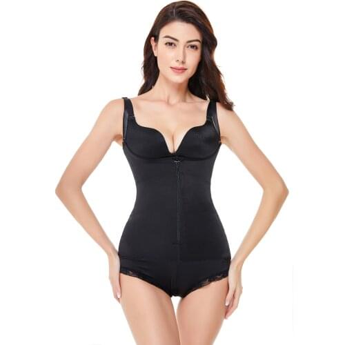 Waist Trainer Women Plus Size Body Shaper Butt Lifter Slimming Push Up Underwear Corset Sexy Tightening Tummy Shapewear Suit