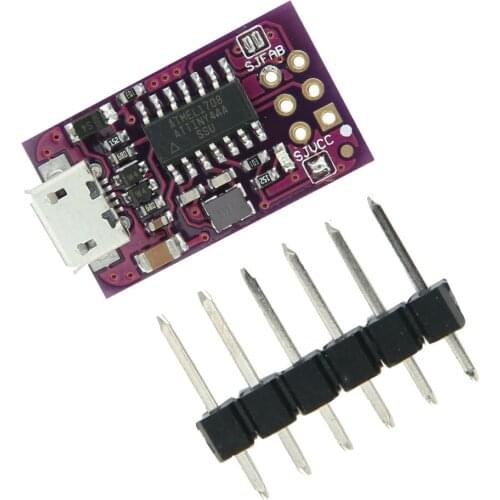 5V Micro USB Tiny AVR ISP ATtiny44 USBTinyISP Programmer Compatible Usbtinyisp For Arduino IDE Bootloader