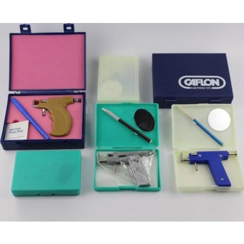 Ear Nose Navel Body Piercing Guns Professional Ear Stud Earring Piercing Gun Tools Set