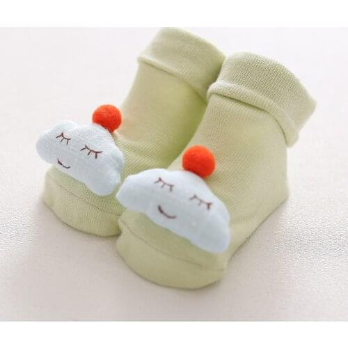 Baby socks rubber anti slip floor cartoon kids Socks Warm Newborn Cotton Boys Girls Cute Toddler Socks Non-slip Floor Socks 2021