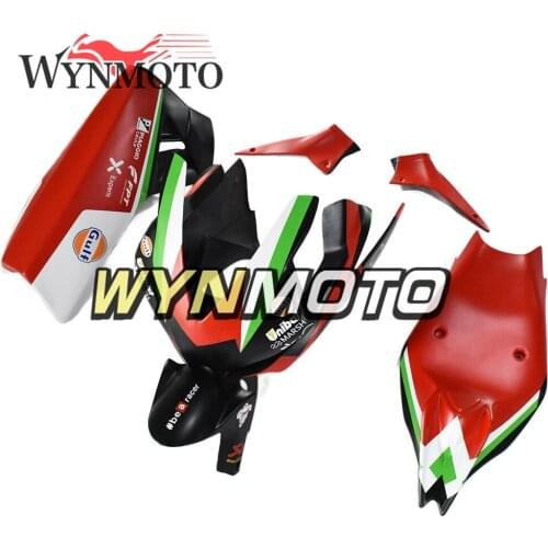 Complete Motorcycle Fairing Kit New For Aprilia RSV4 1000 2010 2011 2012 2013 2014 2015 Fiberglass Racing Red Black Bodywork