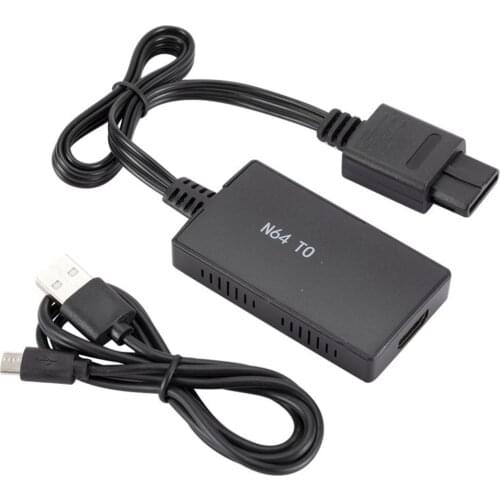 N64 To HDMI-compatible Original To HDMI-compatible Converter Support 1080P Plug And Play Sturdy Adapter