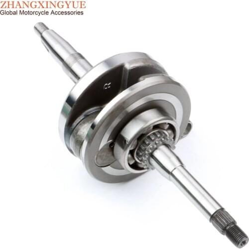 Scooter GY6 crankshaft racing + 3mm for GY6 125cc 150cc GP / VP110 2V 4V 152QMI 157QMJ Pin hole 15mm engine parts