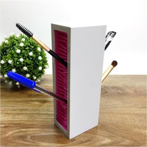 Facial Make Up Brush Drying Rack Flower Shape Brushes Display Shelf Silicone Makeup Brush Holder Organizer Beauty Cosmetics Tool