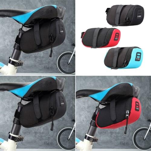 600D Nylon Bicycle Bag Bike Waterproof Storage Saddle Bag Seat Cycling Tail Rear Pouch Bag Saddle Bolsa Bicicleta Accessories