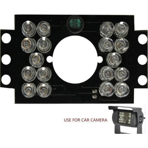 IR LED Board 18pcs 5mm 850nm Infrared LED Infrared illuminator Light For Car Camera recorder