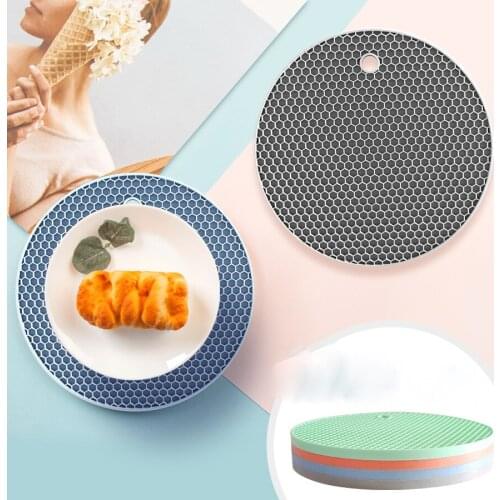 Nordic Thickened Placemat Modern Minimalist Silicone Meal Cup Insulation Pad Can Be Cleaned Home Kitchen Desktop Decoration