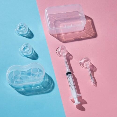 1 Set Nipple Aspirator Puller Shaper Feeding Sucking For Flat Inverted Nipples Treatment Redress Correction Niplette Attractor