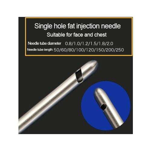 Fat transplantation kit,fat harvesting cannula for stem cells,liposuction cannula fat transfer needle aspirator for beauty use