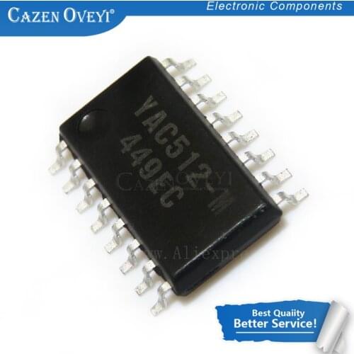 1pcs/lot YAC512-M YAC512M YAC512 SOP-16 In Stock
