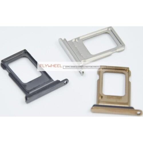 1pcs SIM Card Tray Holder Replacement Part For iPhone XS Max Sim Card Container Adapter Socket