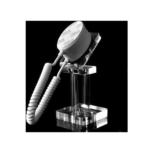 10pcs Anti-theft Mobile cell Phone Display Stand with Spring cable Mount Holder fashion phone model jewelry display rack