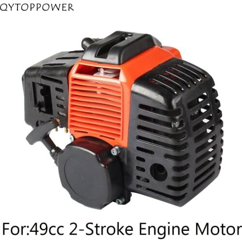 2-STROKE 49CC ENGINE MOTOR Pull Start POCKET MINI BIKE SCOOTER ATV Goped