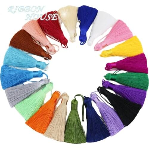 5 pieces) 80mm Silk tassels/earrings accessories//jewelry accessories/jewelry findings wholesale