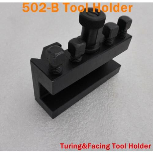502-B Italian Style Quick Change Tool QCT holder Turing and Facing Tool Holder for Lathe Cutter Cutting Tool Max. 32mm