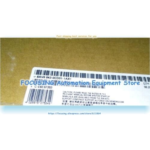 6AV6643-0CD01-1AX1 6AV6 643-0CD01-1AX1 MP277-10 New Or Used 10.1 Inch HMI Touch Panel