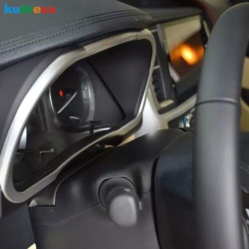 For Toyota Highlander 2019 2018 2015-2017 Interior Moulding Styling Dashboard Instrument Box Cover Trim Frame Accessories