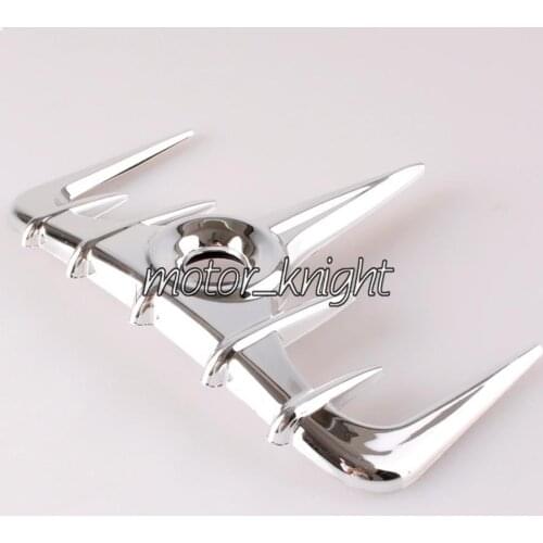 Motorcycle Chrome Fairing Gas Tank Door Trim Fit Honda GL1800 2001-2011 Goldwing 1800 01-11 02 03 04 05 06 07 08 09 10