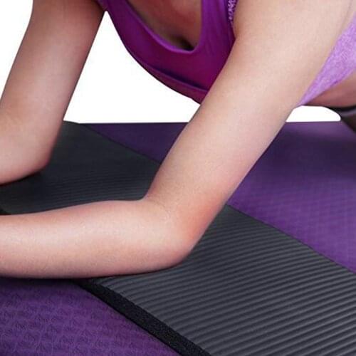 FDBRO Yoga Mat Beginners Thickening Fitness Non-slip Blanket Tablet Support Auxiliary Pad NBR Fitness Equipment Exercise Workout