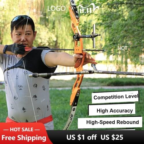 68'' SF ILF Bow 20-38Ibs Take Down Recurve Archery Bow For Shooting Sport Bow Hunting Bow Adult Archery Target Outdoor
