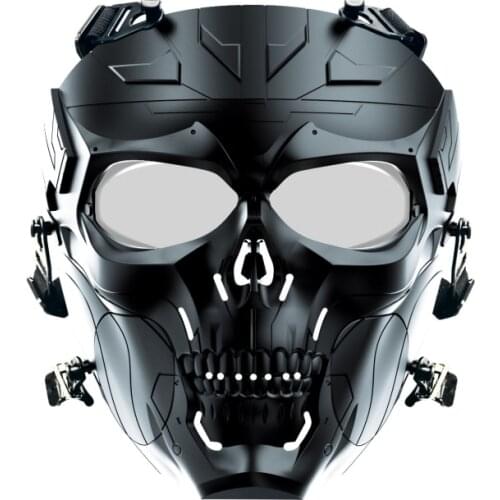 Tactical Face Masks Scary Skull Shape Impact Resistant Headwear Protection Halloween Party Game Costumes Accessories