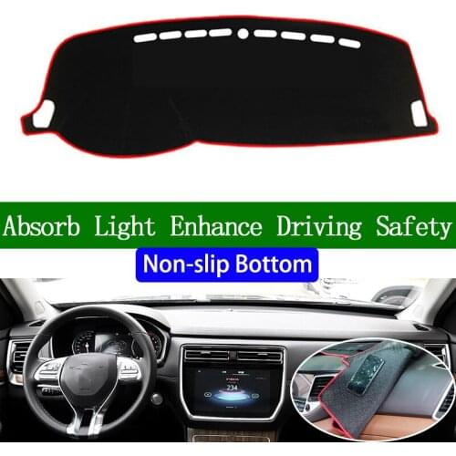 For ROEWE RX8 2018 Non-slip Bottom Dashboard Cover Car Decals Car Stickers Interior Car Accessories