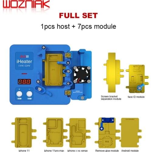 JC iHeater Desoldering Platform heating plate for iPhone X XS MAX 11 12 PRO MAX Motherboard Android Fixed Fixture FACE ID MOUD