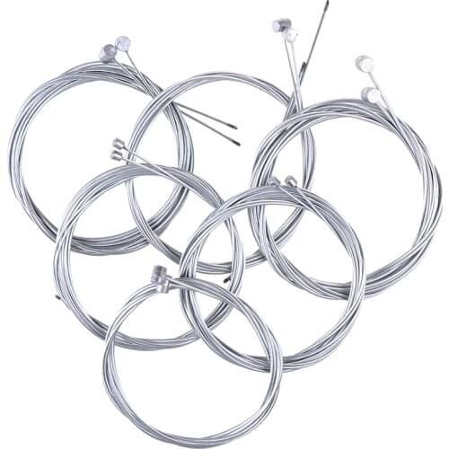 2pcs Bike Gear Cable Road MTB Bike Bicycle Speed Line Shift Shifter Gear Brake Cable Core Inner Wire Steel Accessories