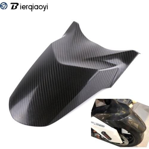 For YAMAHA XMAX 300 accessories 2018 XMAX300 2017 X MAX 300 Motorcycle Real Carbon Fiber Front Wheel Fender Mudguard Mud Guard