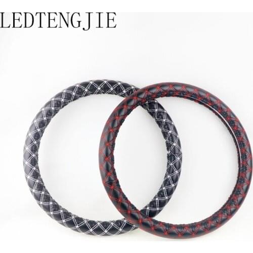 Four Seasons General Interior Steering Wheel Covers Starry Sky Embroidered Handlebars Suitable for diameters 38 cm / 15" Auto