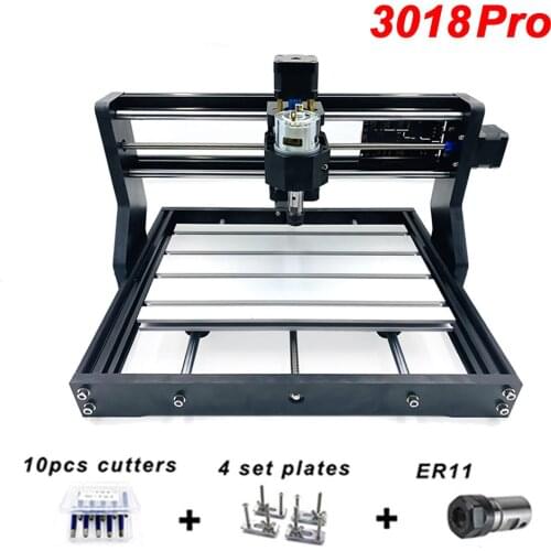 CNC 3018 PRO Laser Engraver Wood CNC Router Machine GRBL ER11 DIY Engraving Machine for Wood PCB PVC Mini CNC 3018 PRO Engraver