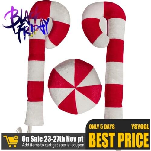 Car Decoration Decor Horns Christmas Red Nose Set Xmas Christmas Decorations for Car