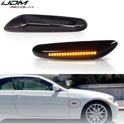 IJDM Car Turn Signal Bulb Amber For BMW E81/E82/E87/E88 E90/E91/E92/E93/E46 M3 E60/E61 1 3 5 X Series Front Side Marker Lamps