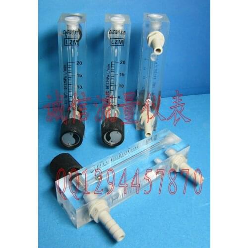 LZM-6T gas flow meter / 2-20L/min (L / min) air flow meter panel flowmeter