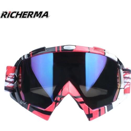 Fashionable Anti-Glare Motocross Glasses Winter Sports Safety Protective Ski Goggles Snowmobile Cross-Country Skis Moto Cross