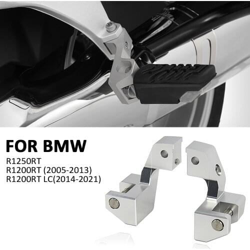 NEW Motorcycle Passenger Footrest Foot Peg Lowering Kits For BMW R 1200 RT LC 2014-2021 R1200RT R 1250 RT