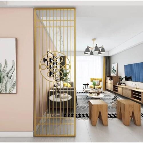 Stainless Steel Screen Partition Home Entrance Door To Block The Living Room Decoration Entrance
