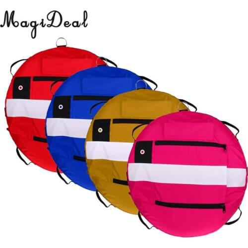 Heavy Duty Scuba Diving Freediving Diver Snorkeling Spearfishing Surface Marker Buoy/Safety Buoyancy Signal Float Gear Equipment